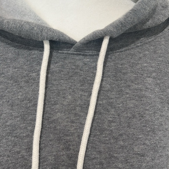 Wild Fable Women’s Gray Cropped Hoodie cotton blend XL - Picture 7 of 12